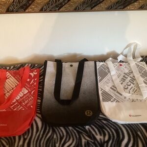 Bundle of 3 SMALL Lululemon Bags
